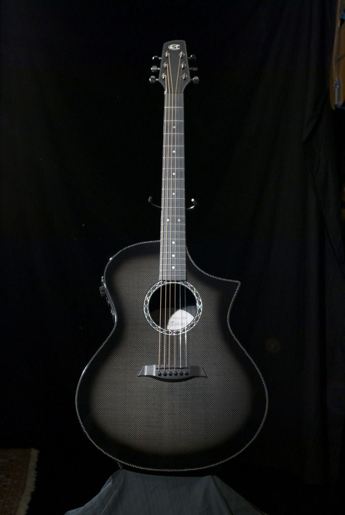 Carbon Fibre guitars RainSong and Composite Acoustics at Bluedog